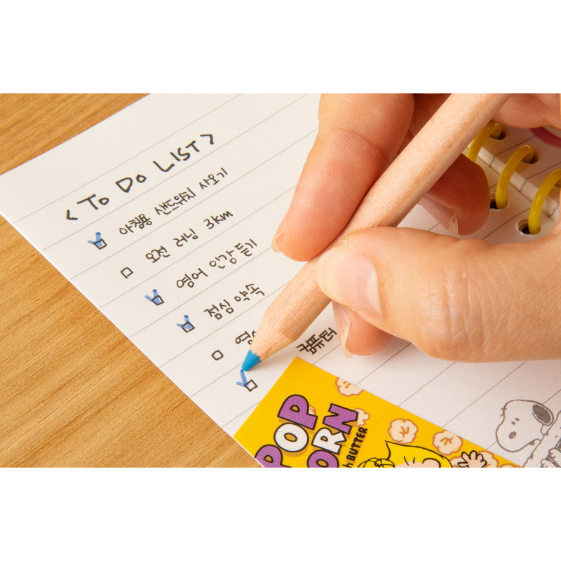 Peanuts x 10x10 - Snoopy Market Mini Note + Note Set
