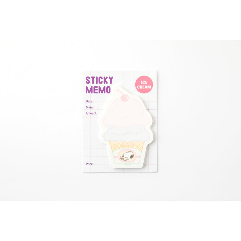 Peanuts x 10x10 - Snoopy Market Mini Note + Note Set