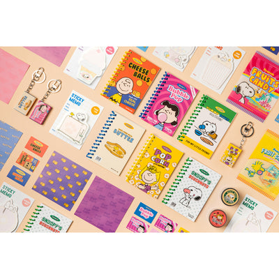 Peanuts x 10x10 - Snoopy Market Mini Note + Note Set