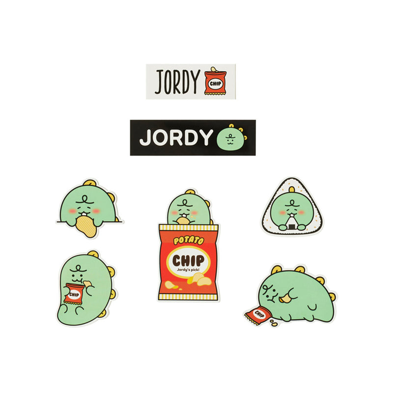Kakao Friends - Chips Jordy Deco Sticker Set