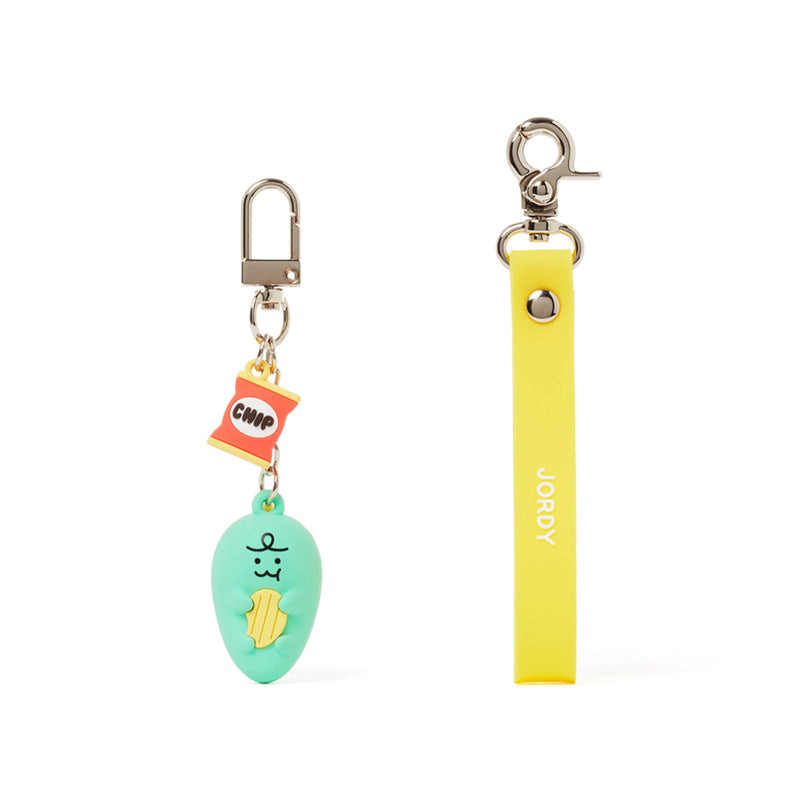 Kakao Friends - Chips Jordy Figure Keyring