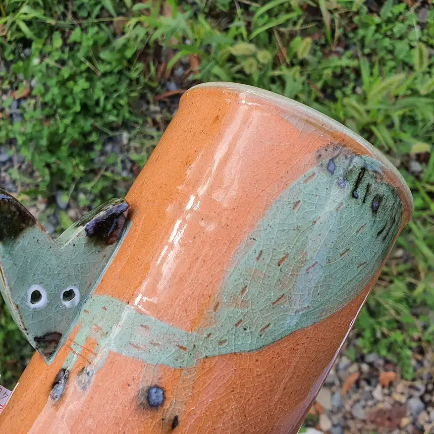 Bosan Pottery - Fox Porcelain Cutlery Holder - Bosan Pottery - Home & Living, Accessories - Harumio
