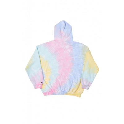 TiKTok Friends - Rainbow Collage Tie Dye Hoodie Sweatshirt