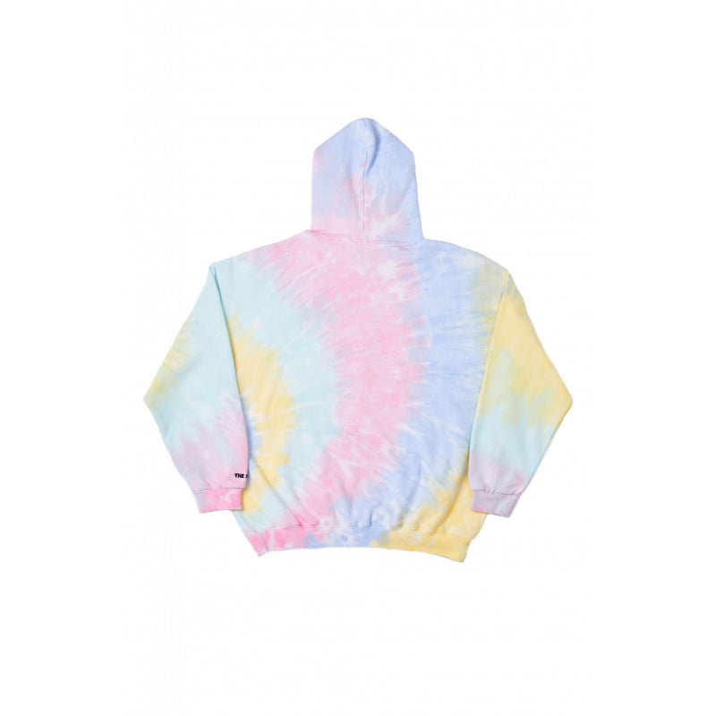 TiKTok Friends - Rainbow Collage Tie Dye Hoodie Sweatshirt