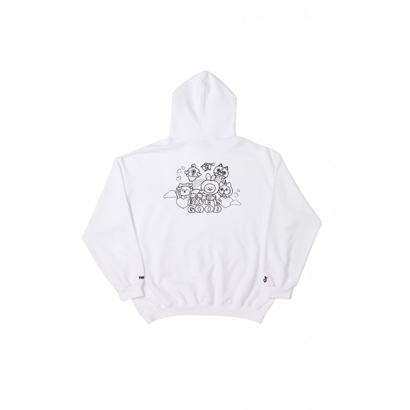TiKTok Friends -  Love Is Good Hooded T-Shirt