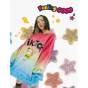 TiKTok Friends - Rainbow Sweatshirt - TiKTok Friends - Clothing - Harumio