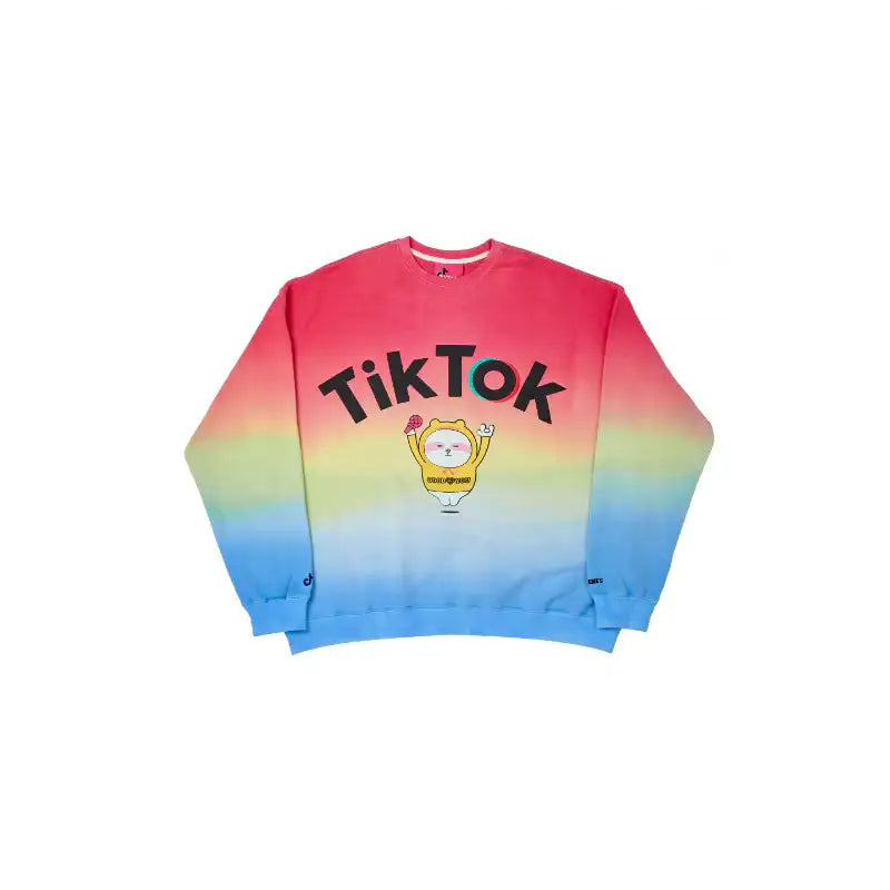 TiKTok Friends - Rainbow Sweatshirt - TiKTok Friends - Clothing - Harumio
