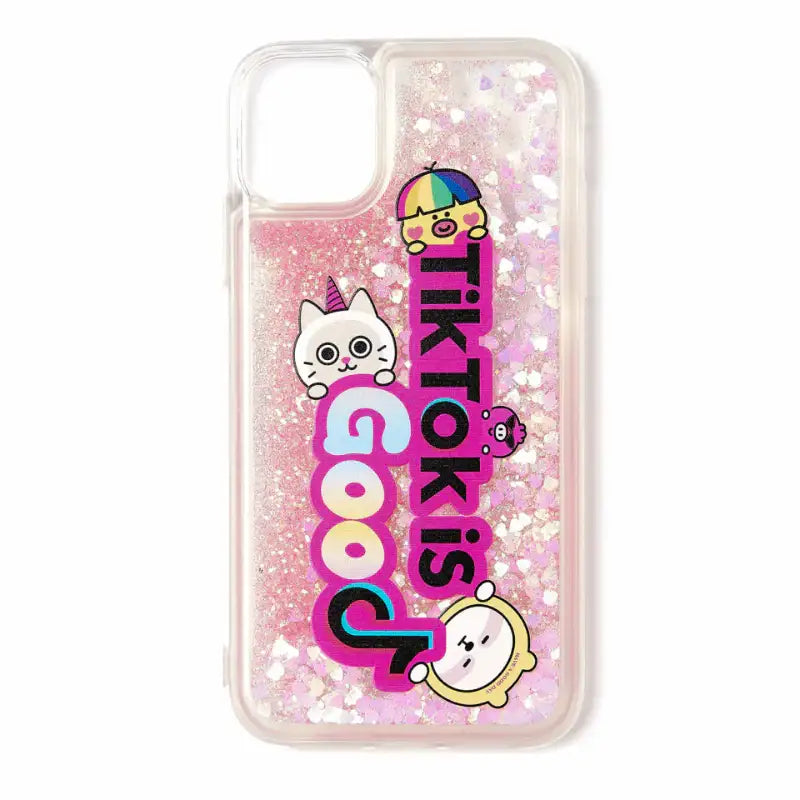 TiKTok Friends - Glitter Pearl Bling Bling iPhone Case - TiKTok Friends - Accesories - Harumio