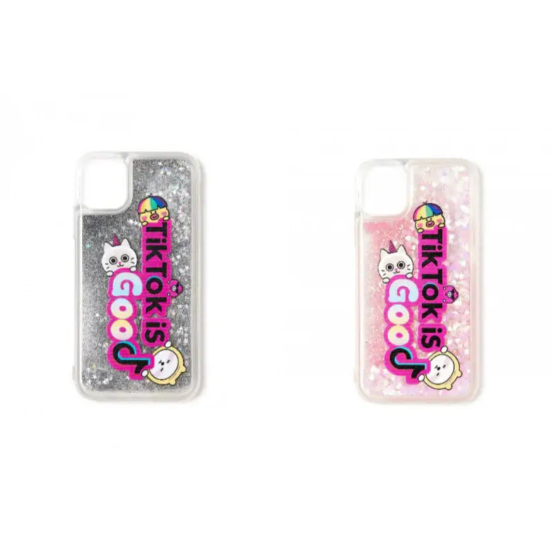 TiKTok Friends - Glitter Pearl Bling Bling iPhone Case - TiKTok Friends - Accesories - Harumio