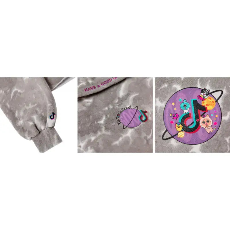 TiKTok Friends - Good Planet Cropped Hoodie - TiKTok Friends - Clothing - Harumio