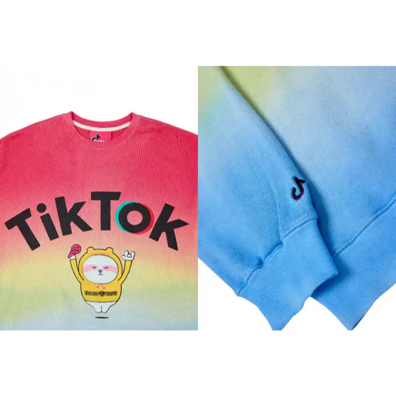 TiKTok Friends - Rainbow Sweatshirt - TiKTok Friends - Clothing - Harumio