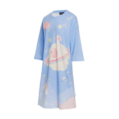 Kakao Friends - Lovely Apeach - Homewear Dress