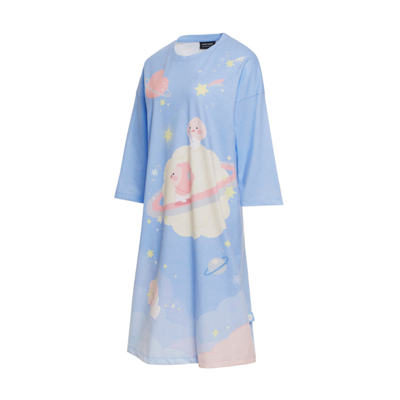 Kakao Friends - Lovely Apeach - Homewear Dress