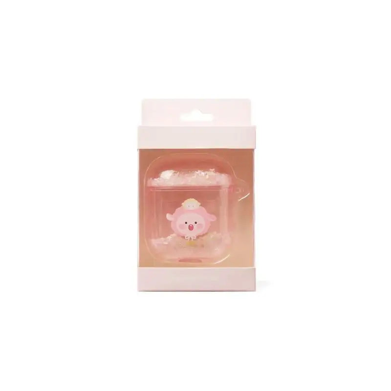 Kakao Friends - Lovely Apeach - Glitter AirPods Case - Kakao Friends - Accesories - Harumio