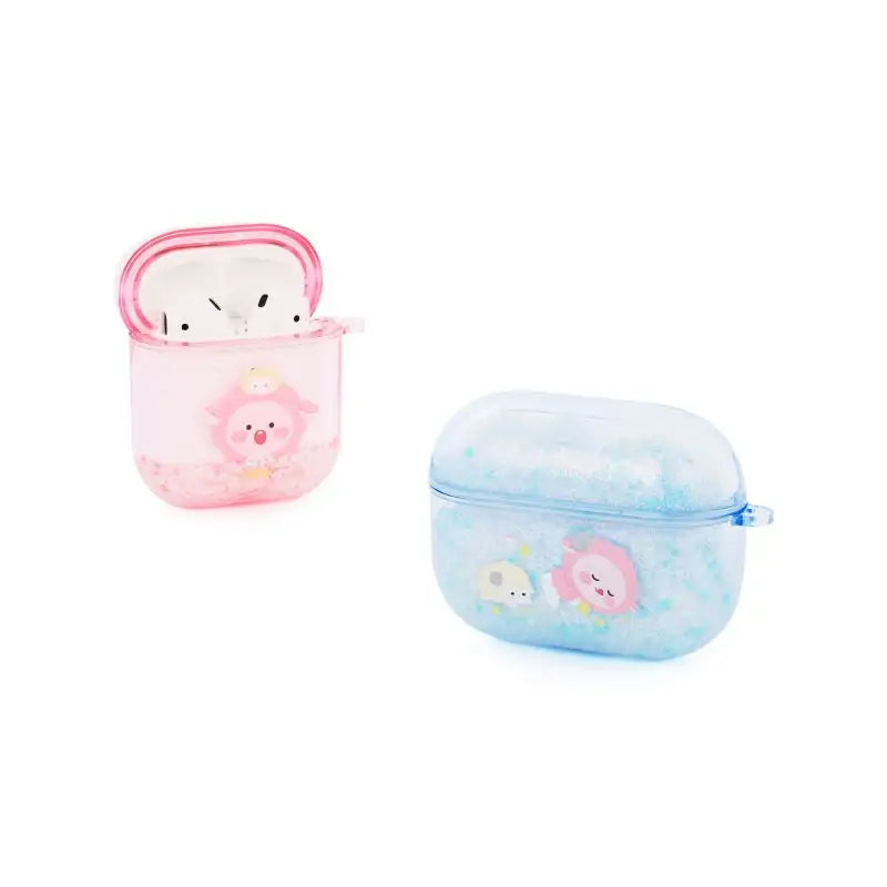 Kakao Friends - Lovely Apeach - Glitter AirPods Case - Kakao Friends - Accesories - Harumio