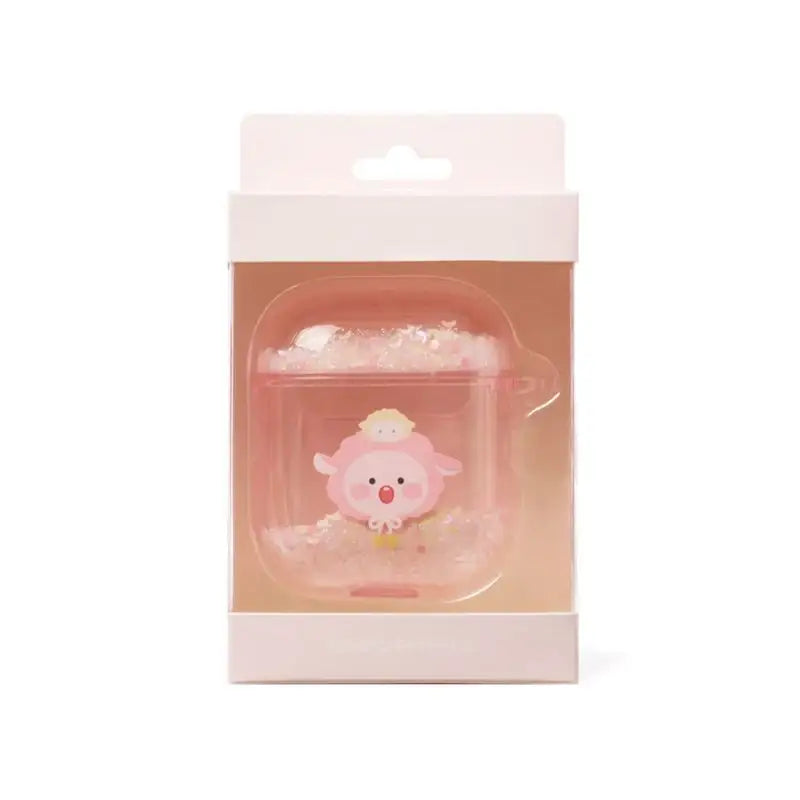 Kakao Friends - Lovely Apeach - Glitter AirPods Case - Kakao Friends - Accesories - Harumio