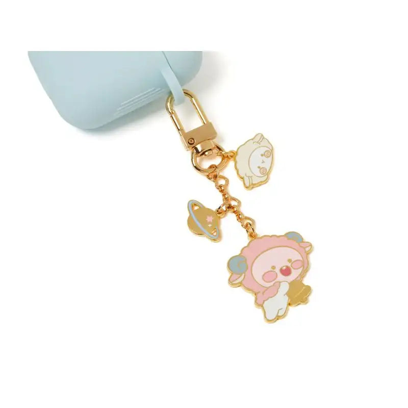 Kakao Friends - Lovely Apeach - AirPods Keyring - Kakao Friends - Accesories - Harumio