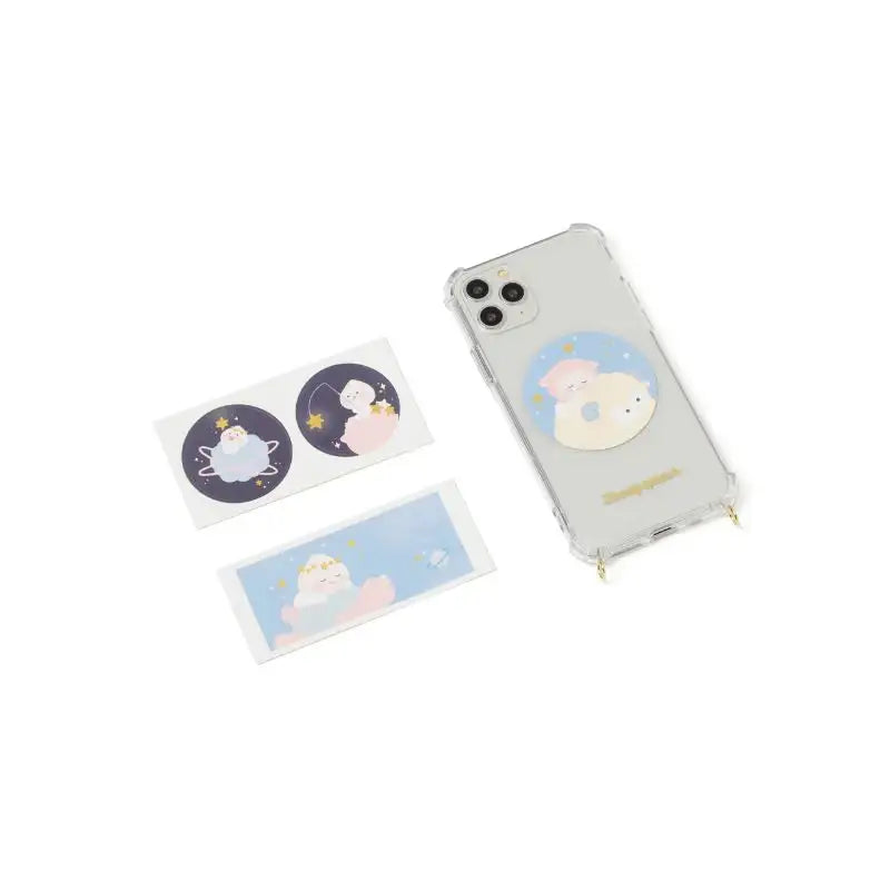 Kakao Friends - Lovely Apeach - Phone Case with Long Strap - Kakao Friends - Accesories - Harumio