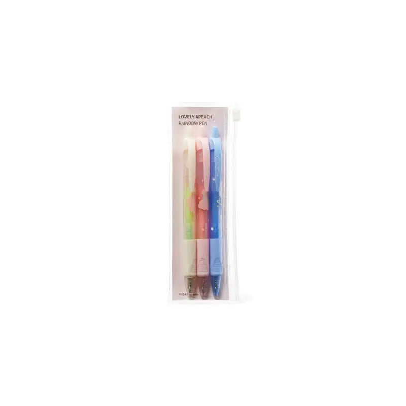 Kakao Friends - Lovely Apeach - Rainbow Pen Set - Kakao Friends - Stationery - Harumio