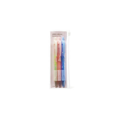 Kakao Friends - Lovely Apeach - Rainbow Pen Set