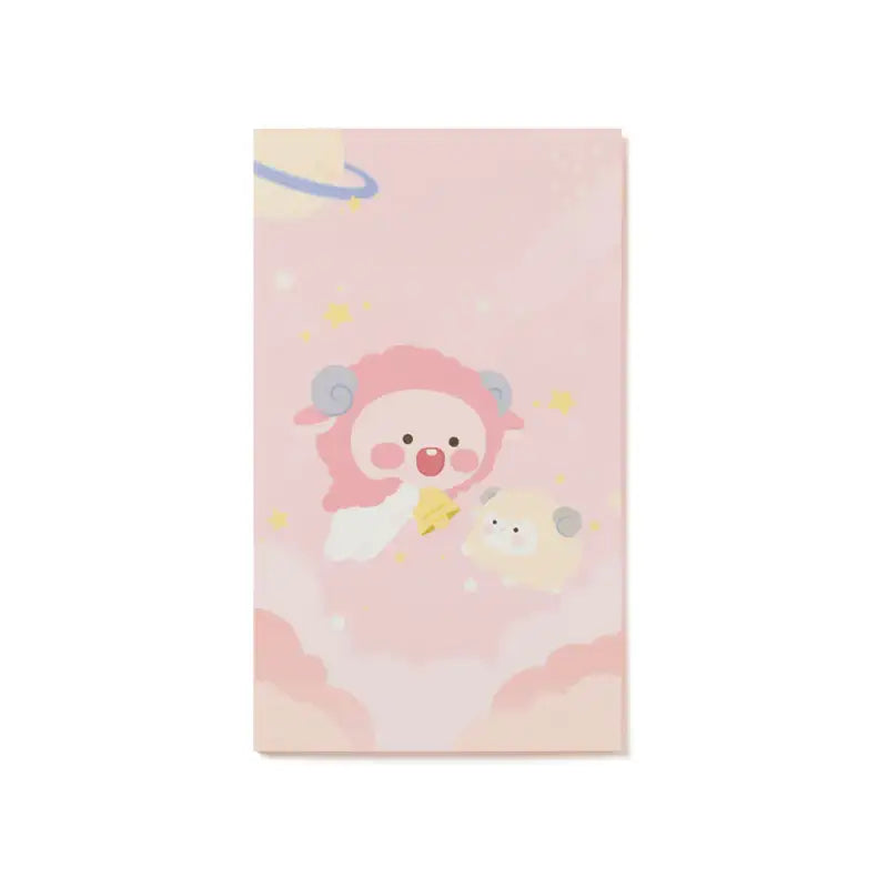 Kakao Friends - Lovely Apeach - Adhesive Memo Set - Kakao Friends - Stationery - Harumio