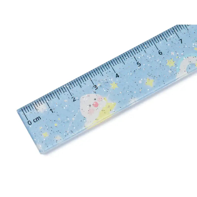 Kakao Friends - Lovely Apeach - Glitter Ruler - Kakao Friends - Stationery - Harumio
