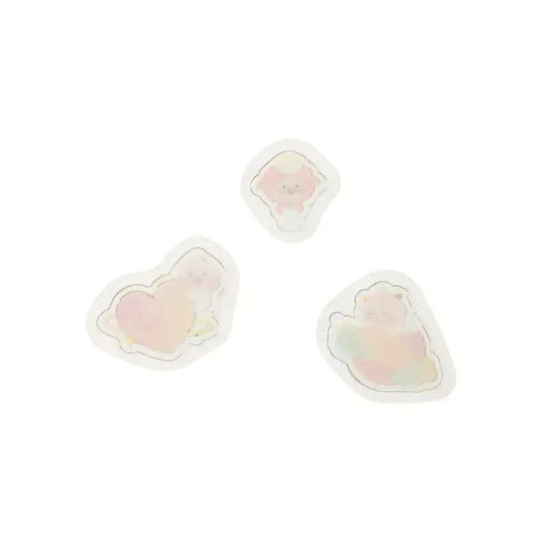 Kakao Friends - Lovely Apeach - Flake Sticker Pack - Kakao Friends - Stationery - Harumio