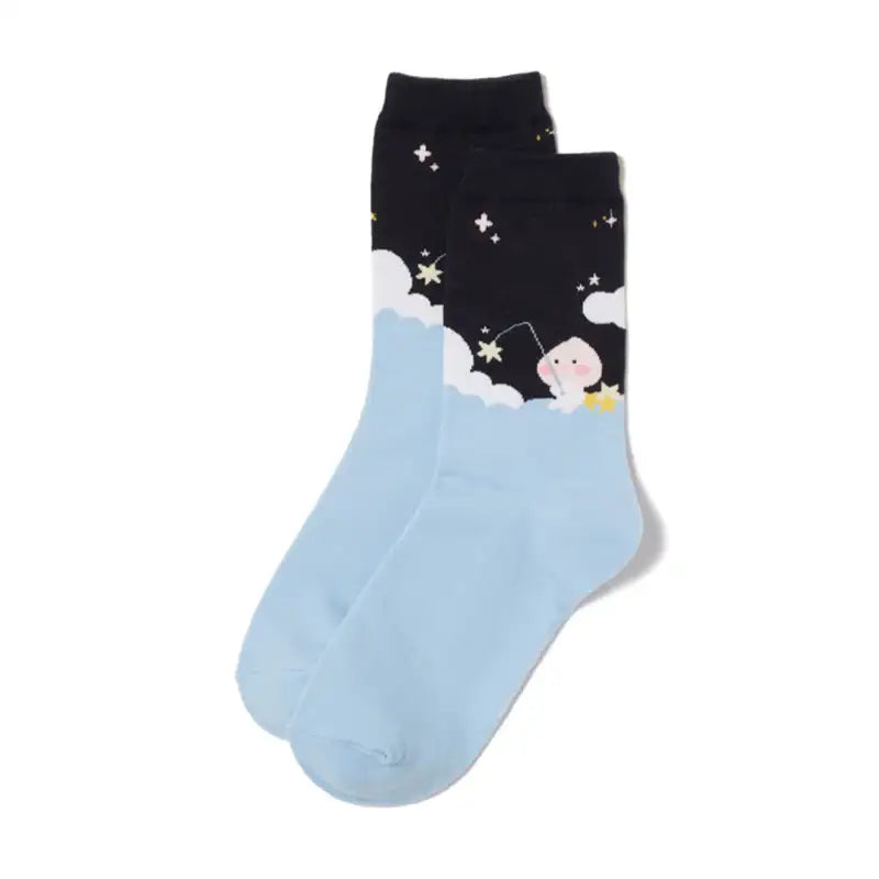 Kakao Friends - Lovely Apeach - Ankle Socks - Kakao Friends - Accesories - Harumio