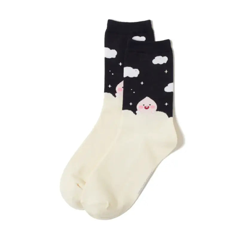 Kakao Friends - Lovely Apeach - Ankle Socks - Kakao Friends - Accesories - Harumio