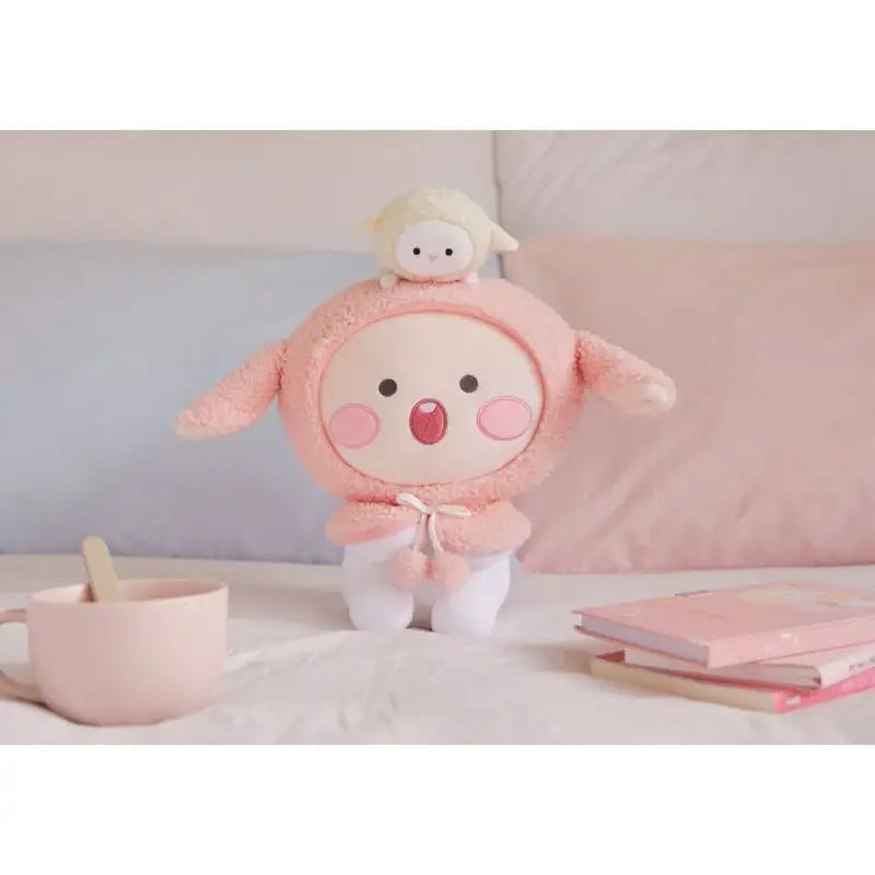 Kakao Friends - Lovely Apeach - Popping Ear Doll - Kakao Friends - Toy - Harumio