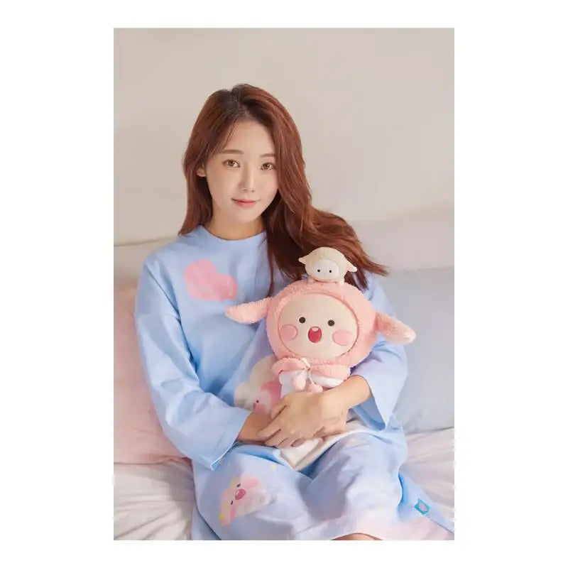 Kakao Friends - Lovely Apeach - Popping Ear Doll - Kakao Friends - Toy - Harumio