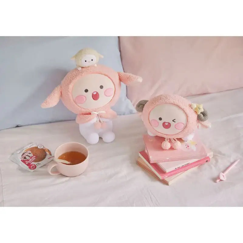 Kakao Friends - Lovely Apeach - Popping Ear Doll - Kakao Friends - Toy - Harumio