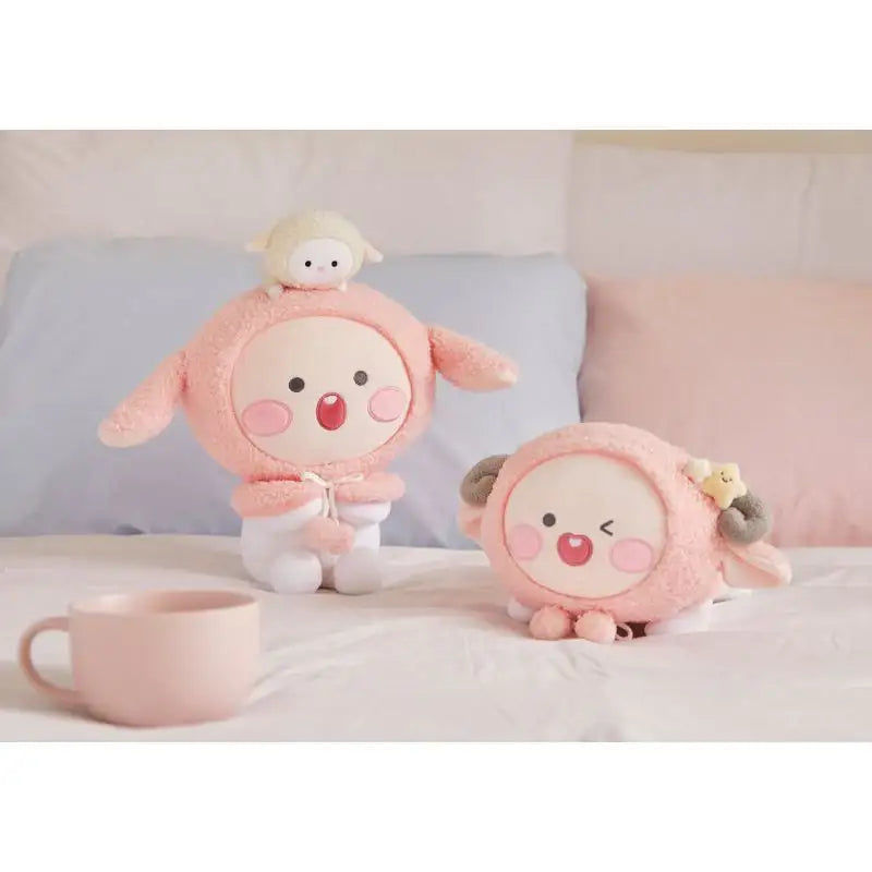 Kakao Friends - Lovely Apeach - Popping Ear Doll - Kakao Friends - Toy - Harumio