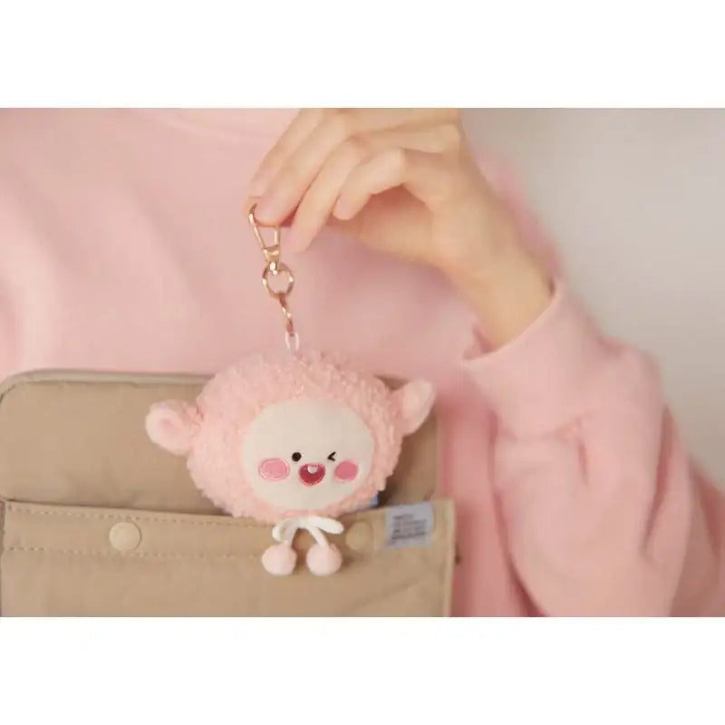 Kakao Friends - Lovely Apeach - Face Keychain - Kakao Friends - Accesories - Harumio
