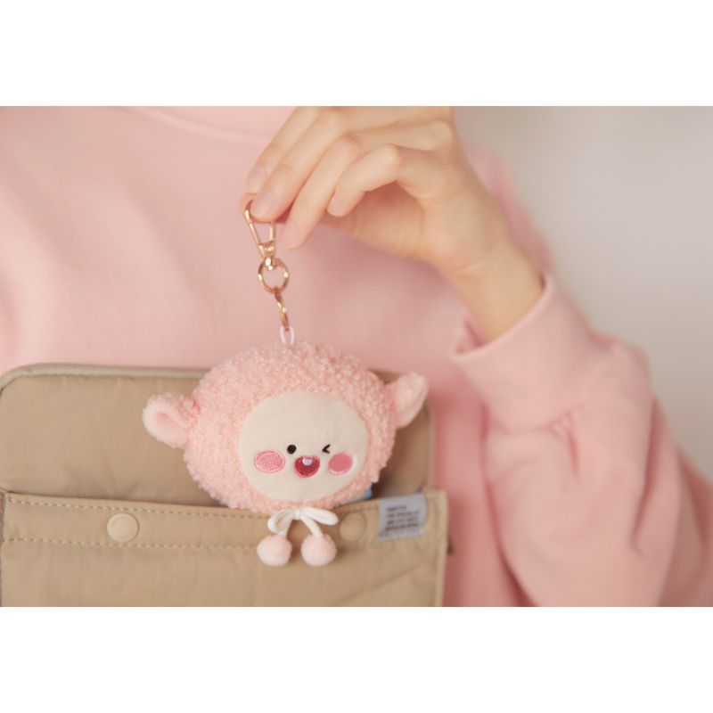Kakao Friends - Lovely Apeach - Face Keychain