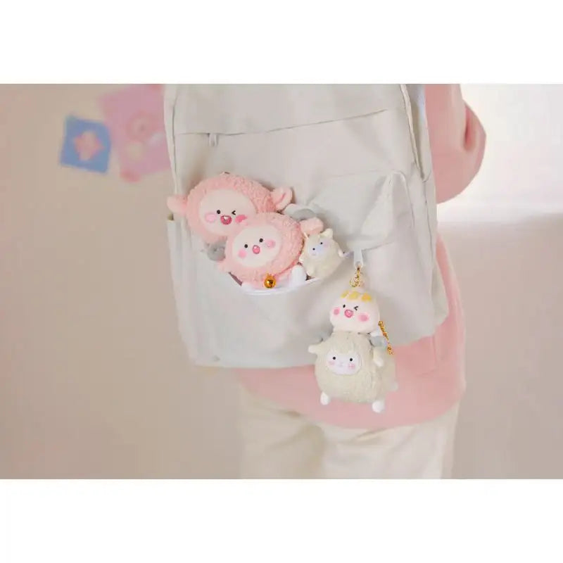 Kakao Friends - Lovely Apeach - Face Keychain - Kakao Friends - Accesories - Harumio