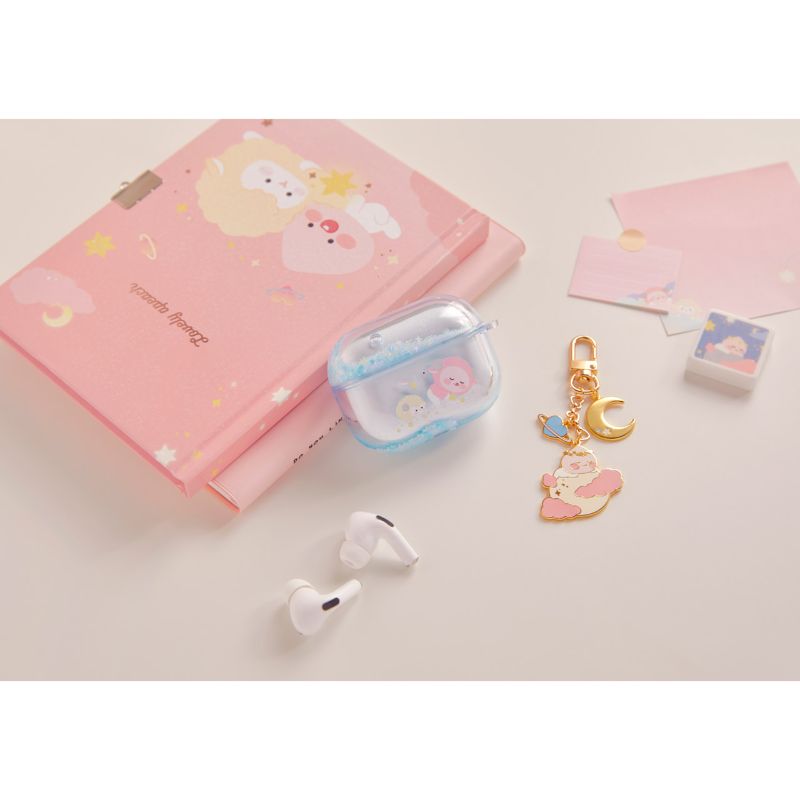 Kakao Friends - Lovely Apeach - Glitter AirPods Pro Case