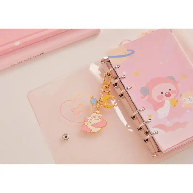 Kakao Friends - Lovely Apeach - AirPods Keyring - Kakao Friends - Accesories - Harumio