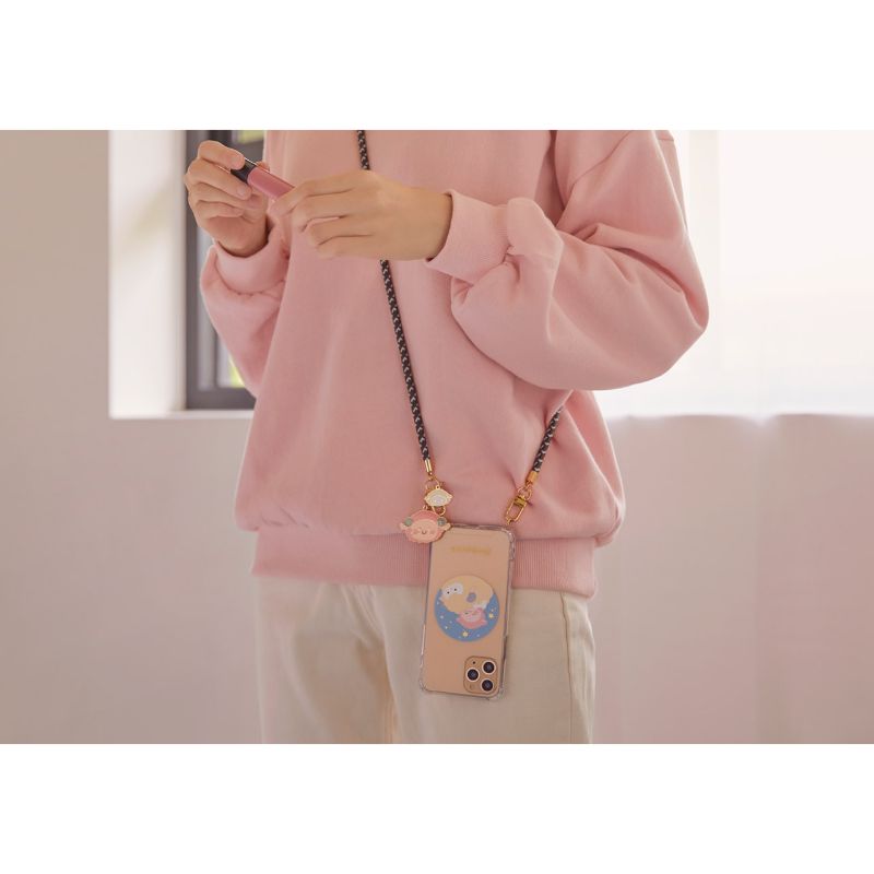Kakao Friends - Lovely Apeach - Phone Case with Long Strap