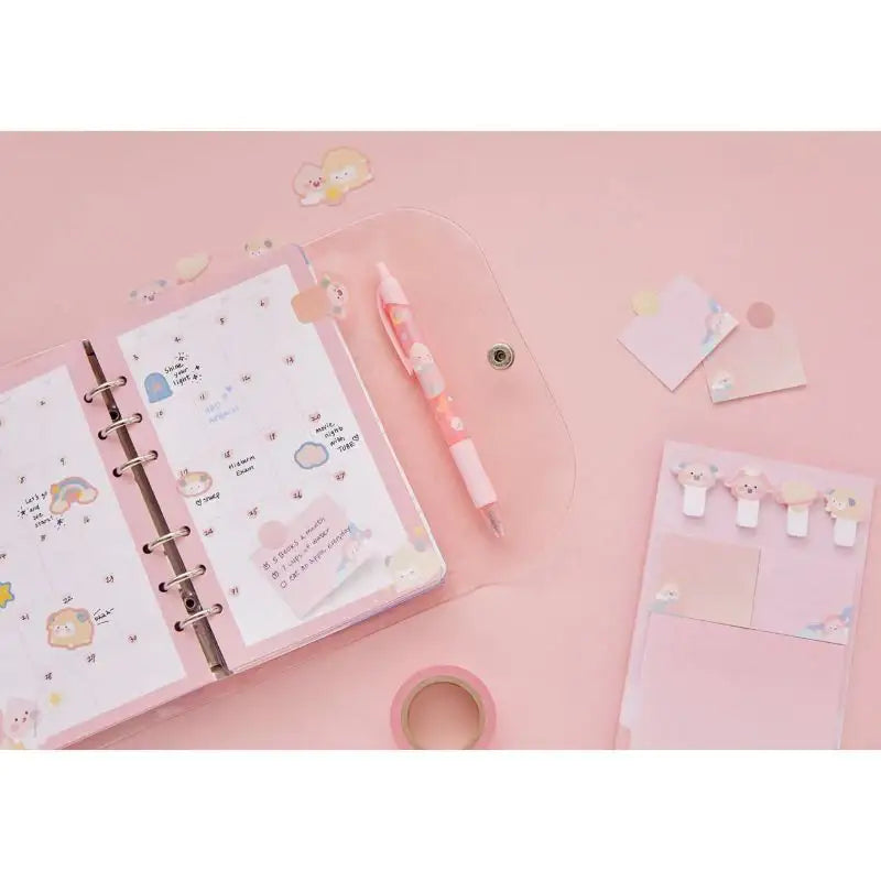 Kakao Friends - Lovely Apeach - Rainbow Pen Set - Kakao Friends - Stationery - Harumio