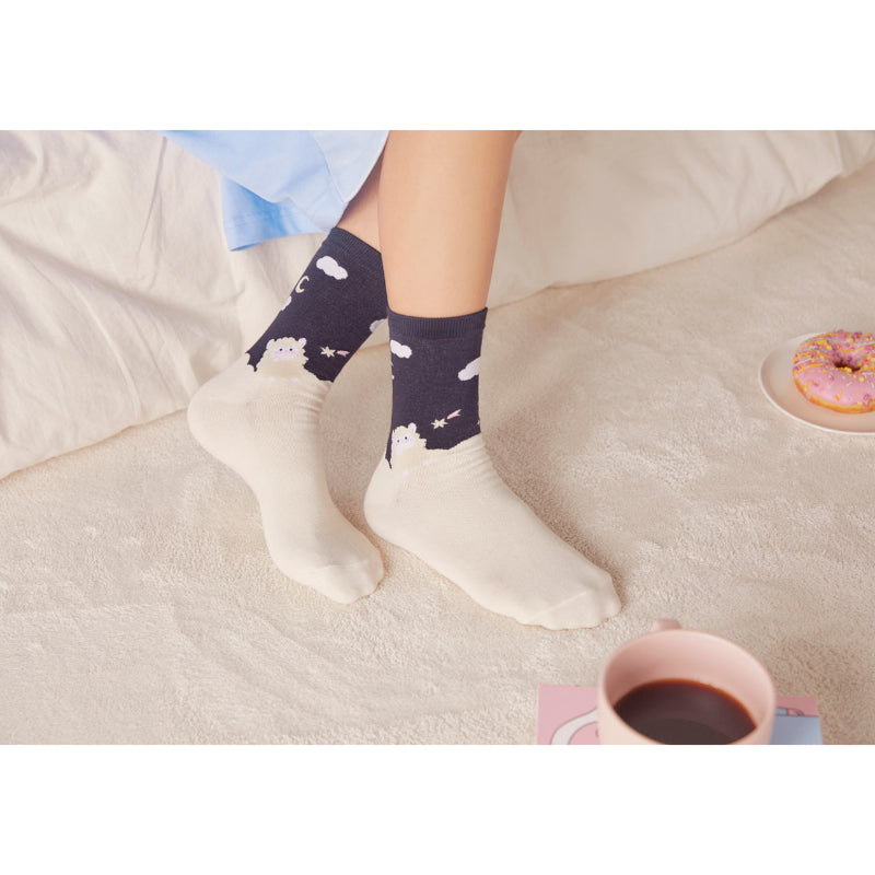 Kakao Friends - Lovely Apeach - Ankle Socks