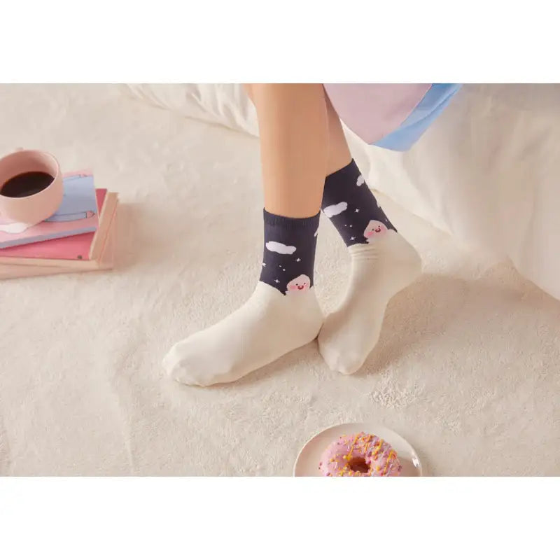 Kakao Friends - Lovely Apeach - Ankle Socks - Kakao Friends - Accesories - Harumio