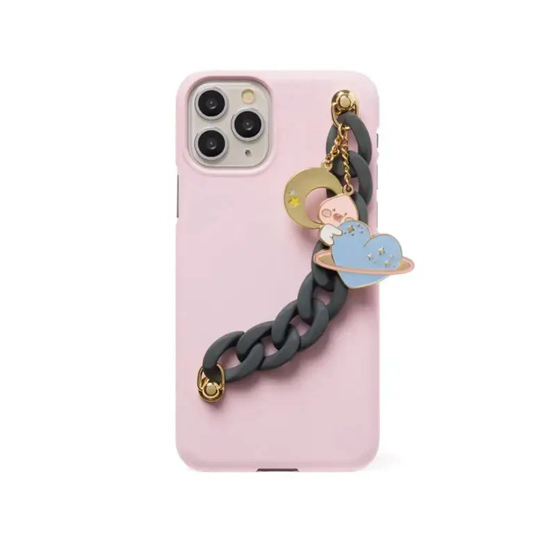 Kakao Friends - Lovely Apeach - Phone Case with Strap - Kakao Friends - Accesories - Harumio