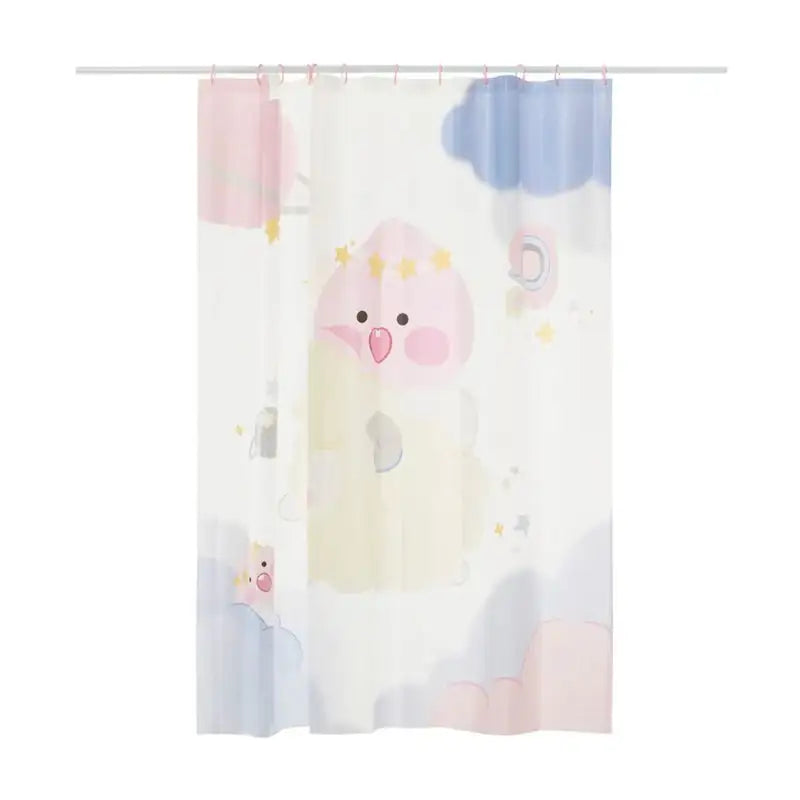Kakao Friends - Lovely Apeach - Shower Curtain - Kakao Friends - Home & Living - Harumio
