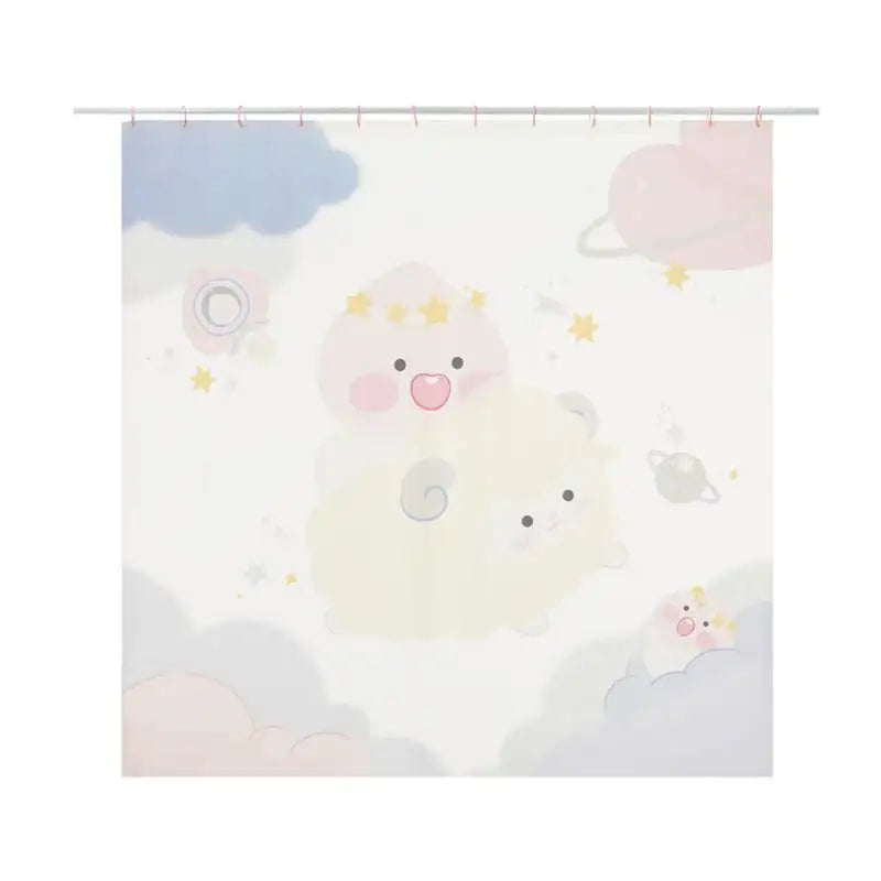 Kakao Friends - Lovely Apeach - Shower Curtain - Kakao Friends - Home & Living - Harumio