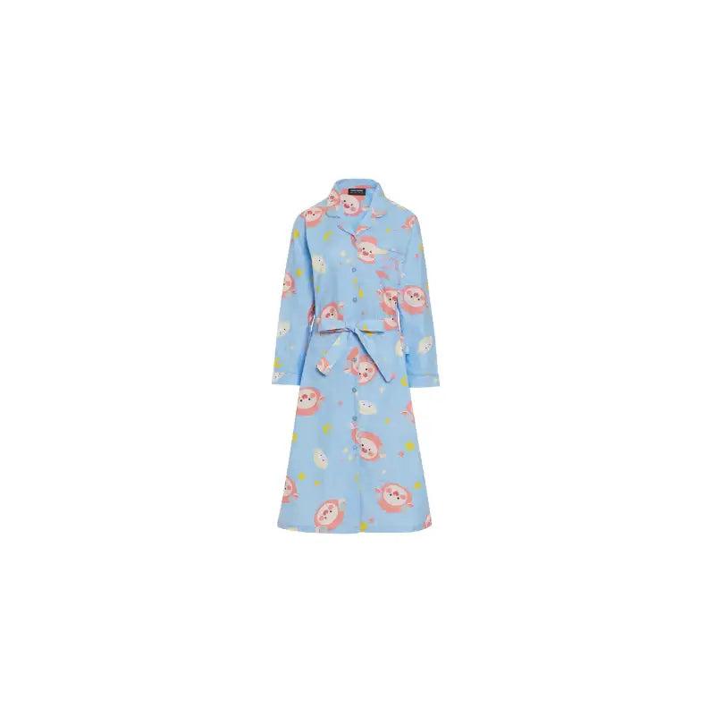 Kakao Friends - Lovely Apeach - Twill One Piece Nightwear - Kakao Friends - Clothing - Harumio