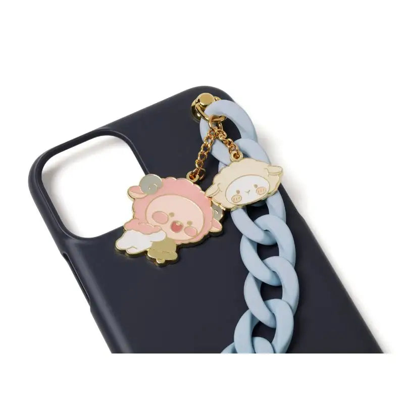 Kakao Friends - Lovely Apeach - Phone Case with Strap - Kakao Friends - Accesories - Harumio