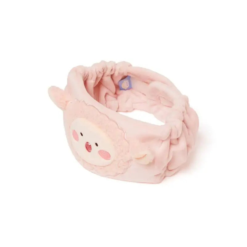 Kakao Friends - Lovely Apeach - Flat Face Wash Band - Kakao Friends - Face Wash Headband - Harumio
