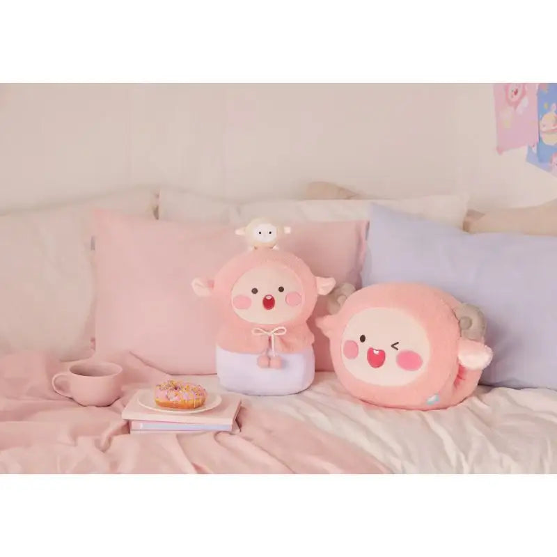 Kakao Friends - Lovely Apeach - Face Cushion - Kakao Friends - Toy - Harumio