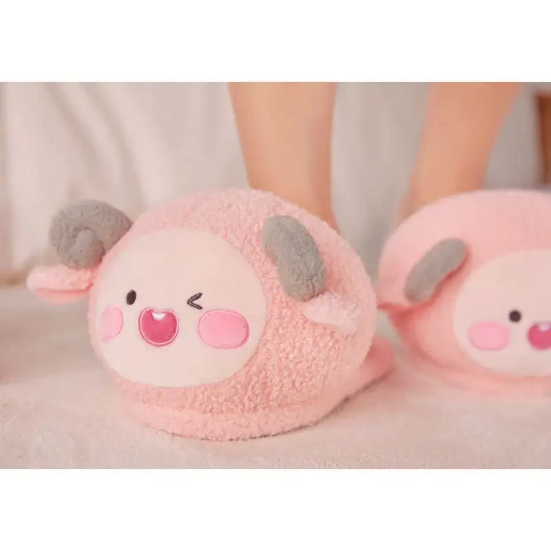 Kakao Friends - Lovely Apeach - Doll Slippers - Kakao Friends - Accesories - Harumio
